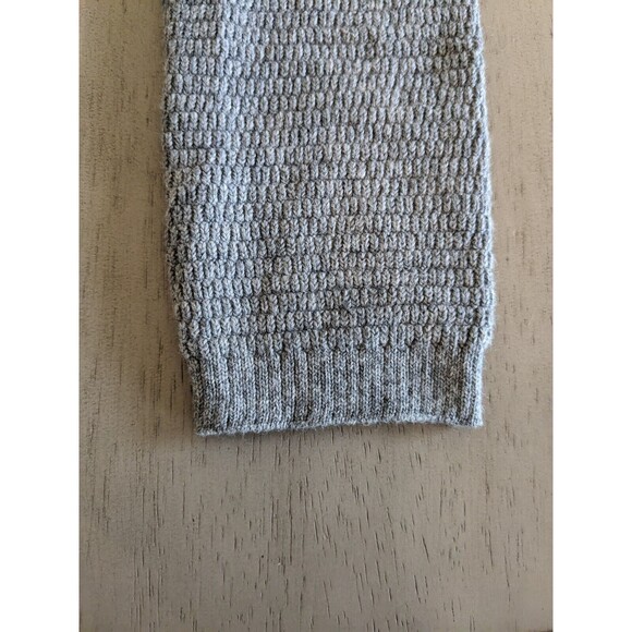 J Jill Women's Sweater Gray Small Knitted V-Neck Relaxed Tunic Pullover - Picture 12 of 12